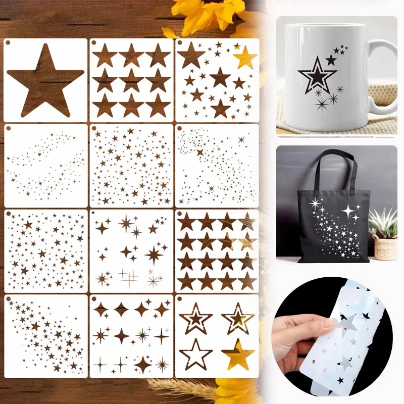 Scrapbooking - 1-5 sztuk – szablon w kształcie