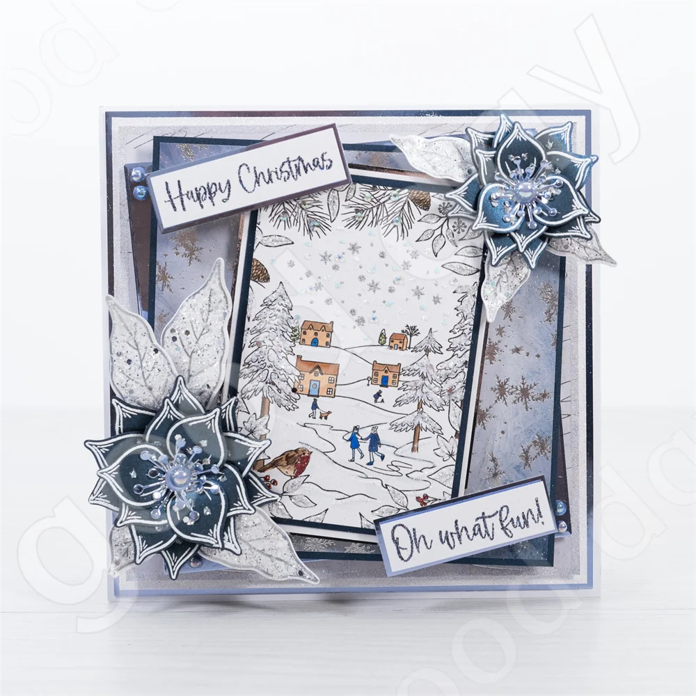Nowe świąteczne wykrojniki met – Clear Silicone Stamps For Card Making recenzja i cena