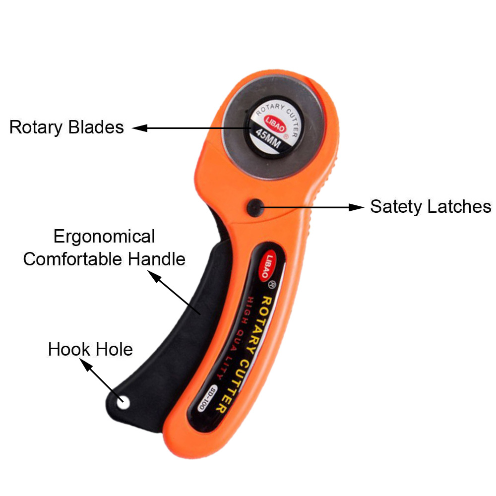 Ostrza do nożyc obrotowych o ś – Rotary Cutter For Fabric 45Mm recenzja i cena