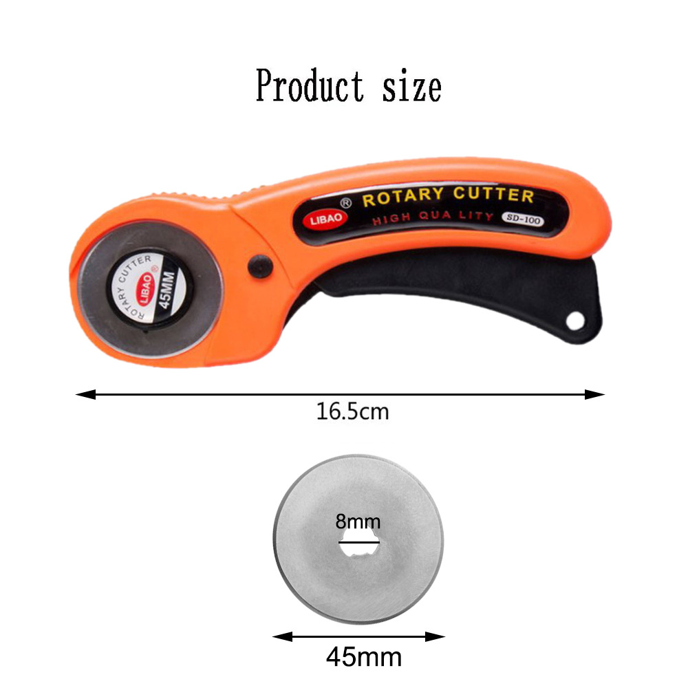 Ostrza do nożyc obrotowych o ś – Rotary Cutter For Fabric 45Mm recenzja i cena