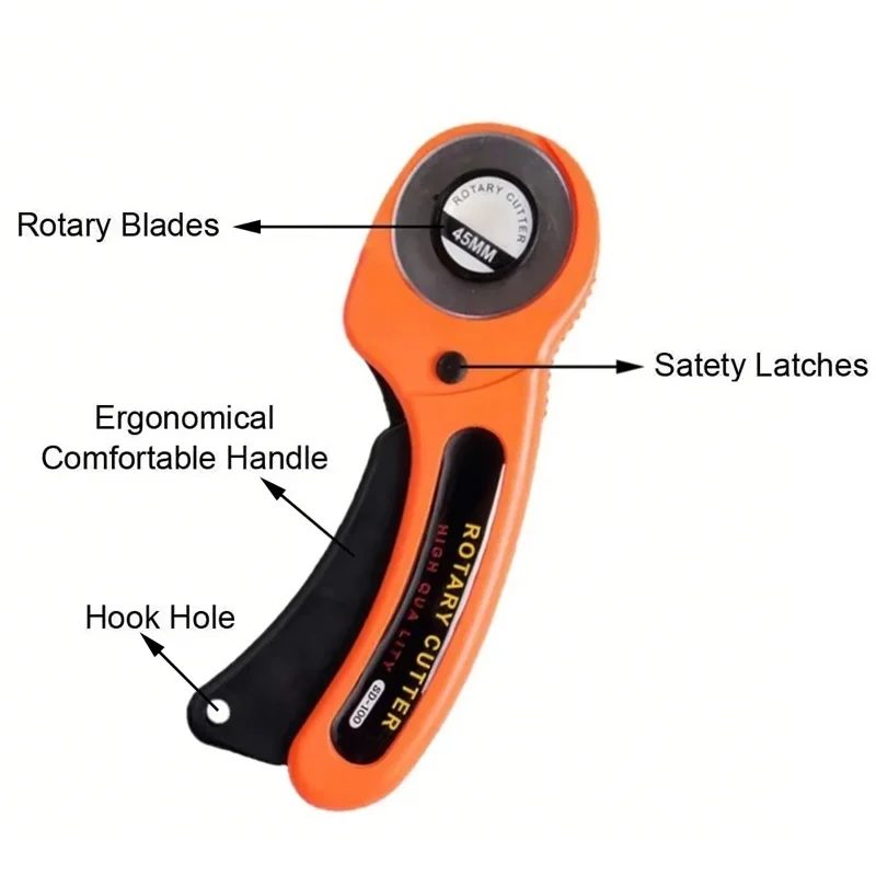 Obrotowy nożyk tnący 45 mm do  – Rotary Cutter For Fabric 45Mm recenzja i cena