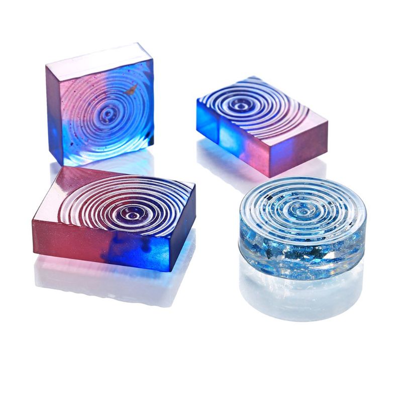 4 sztuk/zestaw DIY wody marszc – Silicone Epoxy Resin Molds Set recenzja i cena